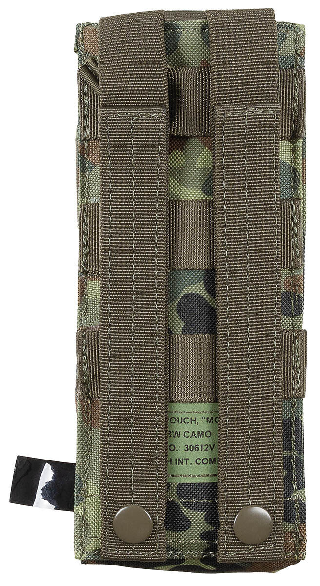 Pouch Radio Bag Round Military Army Style MOLLE BW Camo