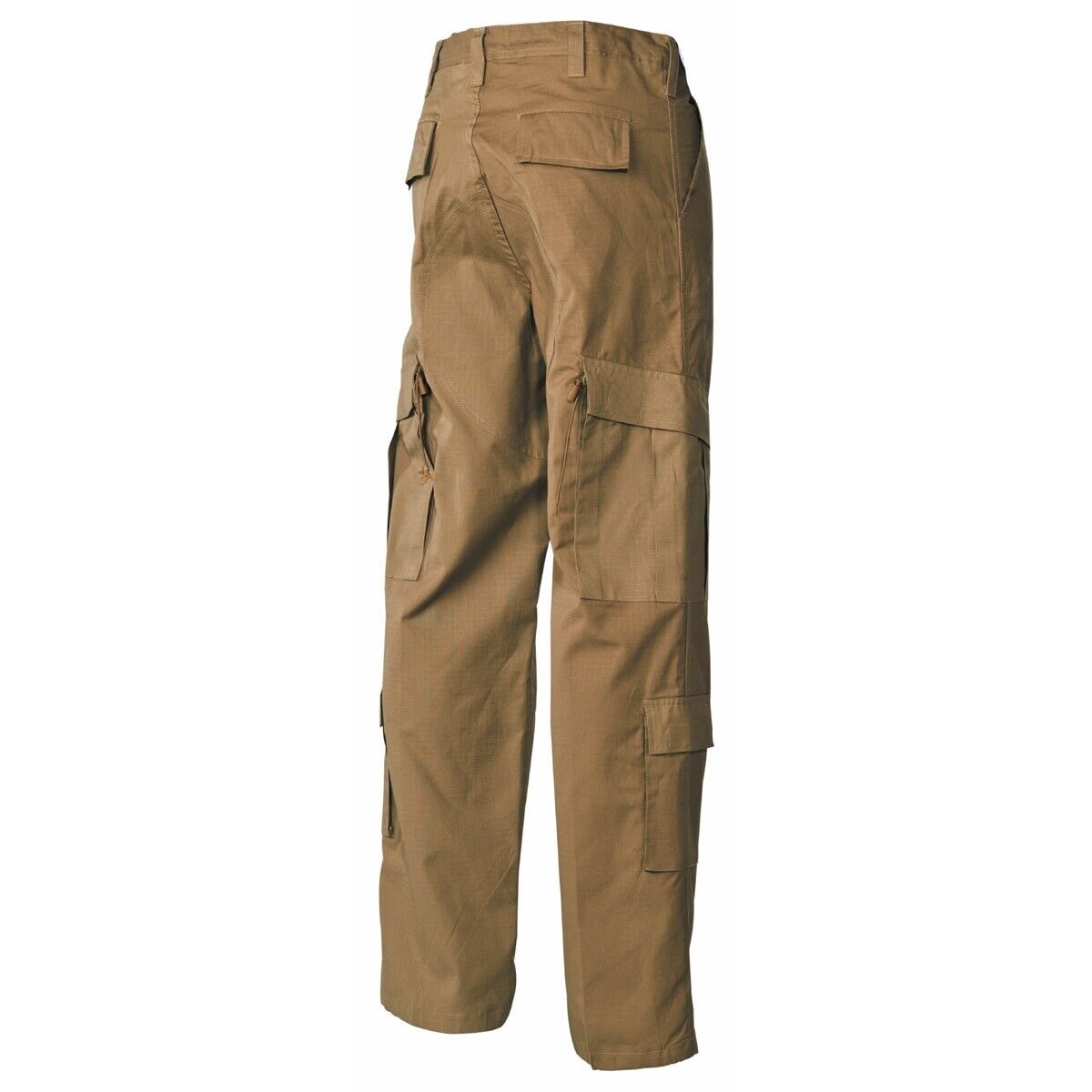 US Army Men's Tactical BDU Pants Military Combat Rip Stop Trousers Coyote Tan