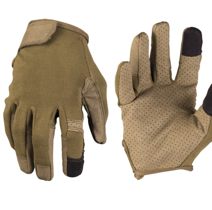 Army Style Military Action Touch Gloves Tactical Protection Combat OD Green
