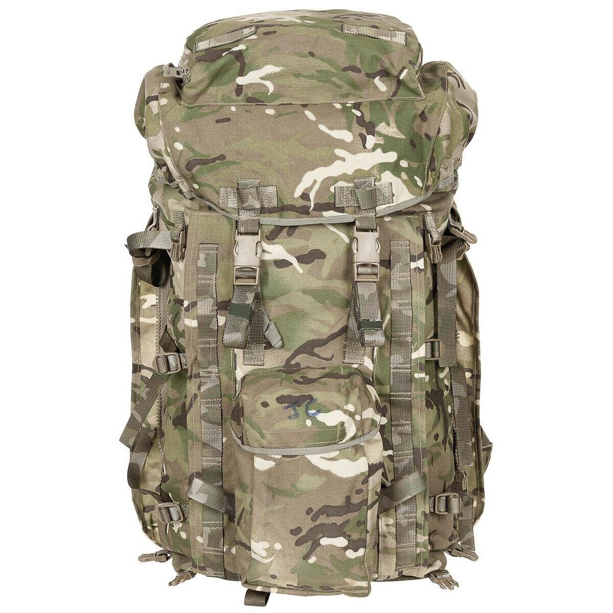 British Army INF Long Backpack MTP Camo IRR Military Surplus Used 30L