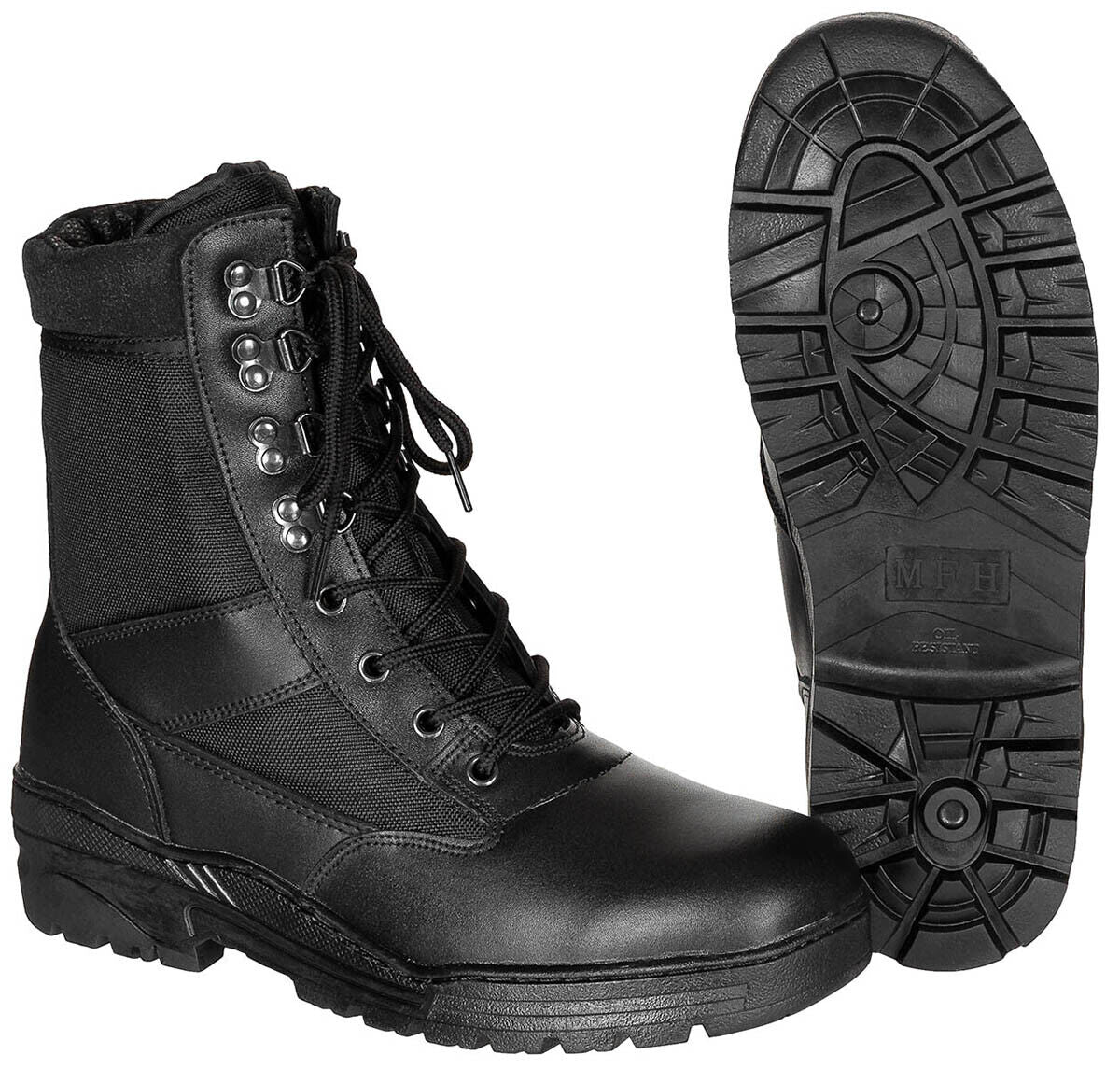 Army Patrol Boots 8-Hole Lightweight Comfortable Action-Leather MFH