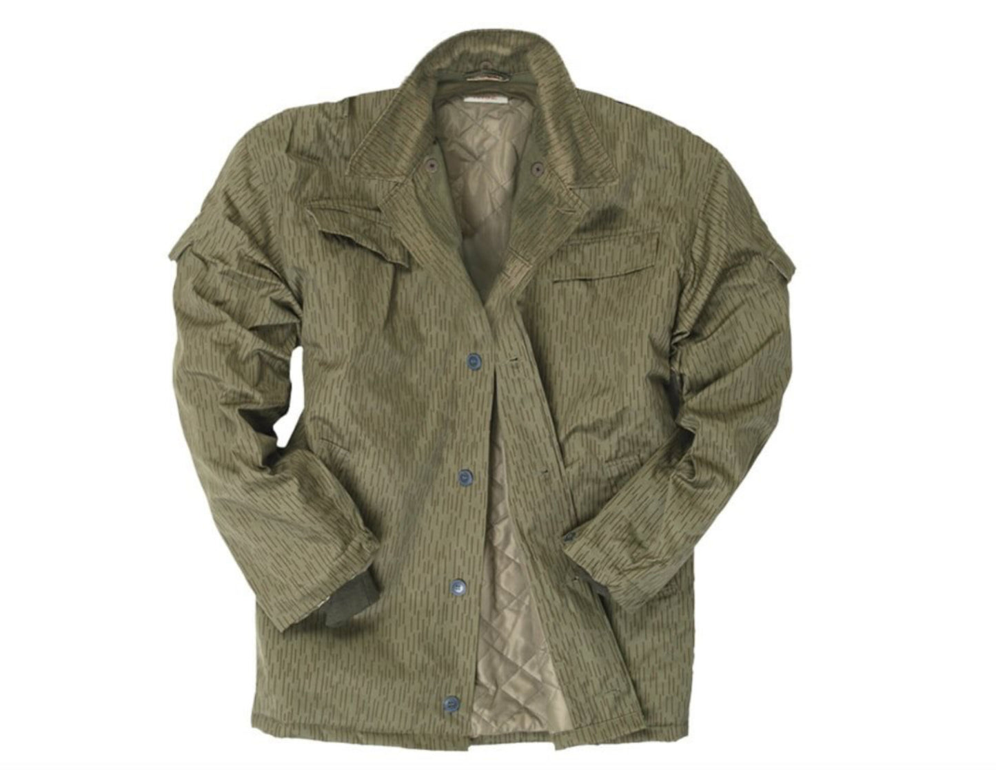 East German Army Bundeswehr BW Winter Warm Military Jacket OD Green