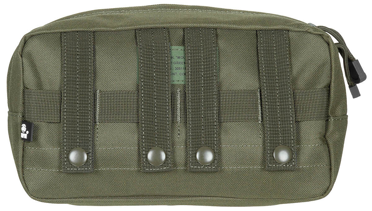 Utility Pouch Military Army Style Combat MOLLE Large OD Green