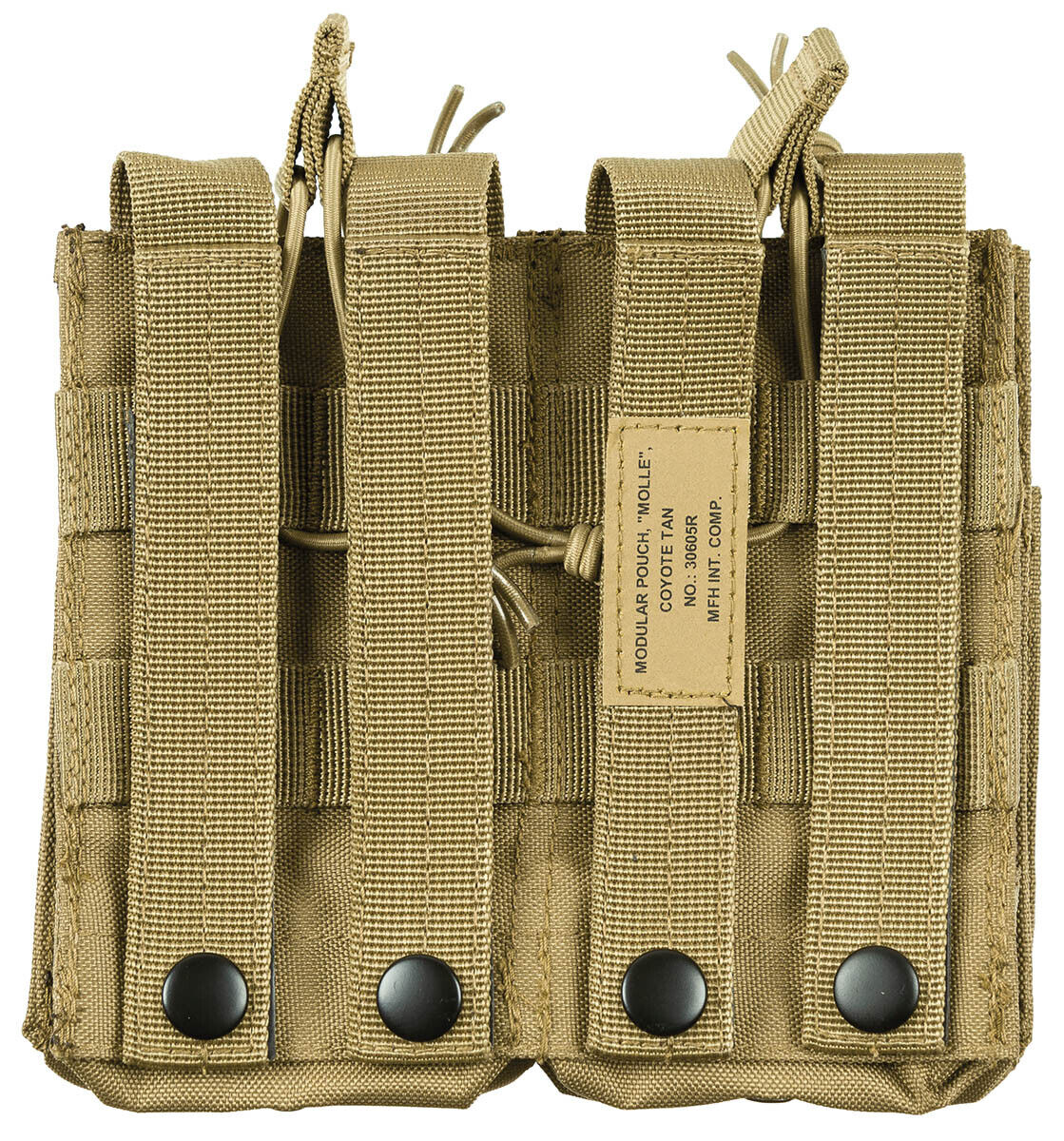 Modular Pouch Military Army Style MOLLE Coyote Tan