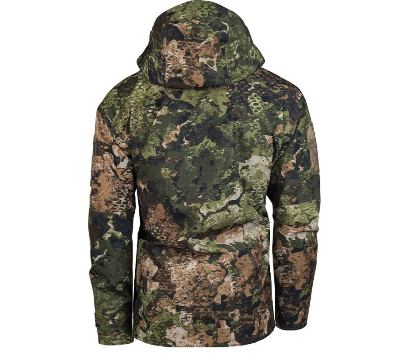 MIL-TEC Military Army Wasp Z1B Wet Weatherproof Jacket With Fleece Liner Camo
