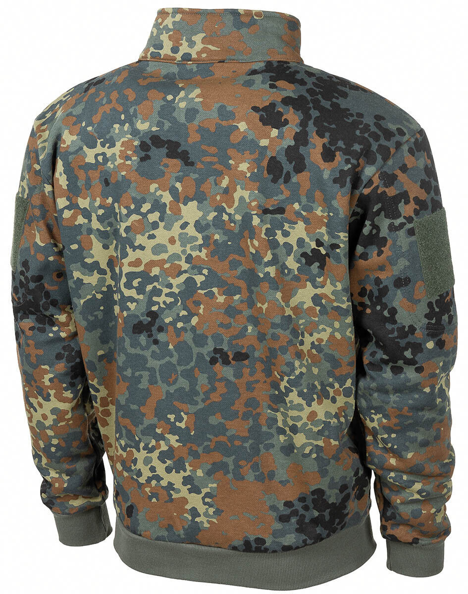 US Mens Tactical Combat Sweater Jacket Military Training Army BW camo