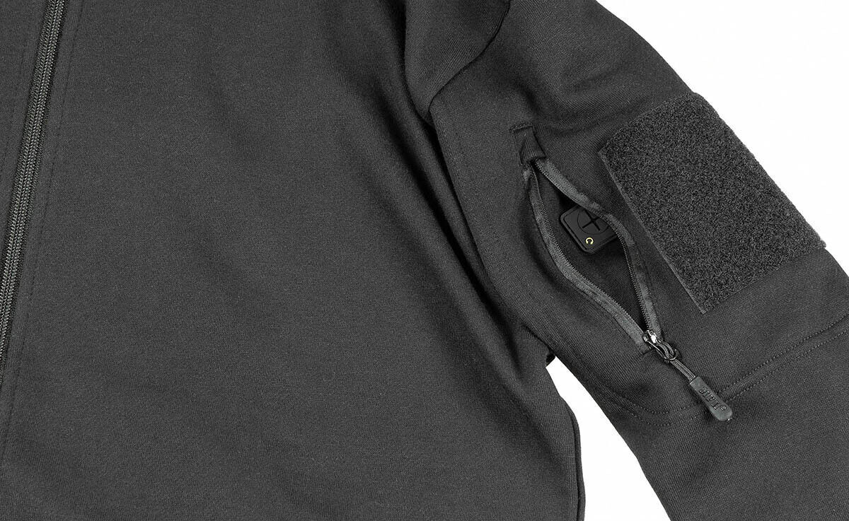US Mens Tactical Combat Sweater Jacket Military Training Army Black