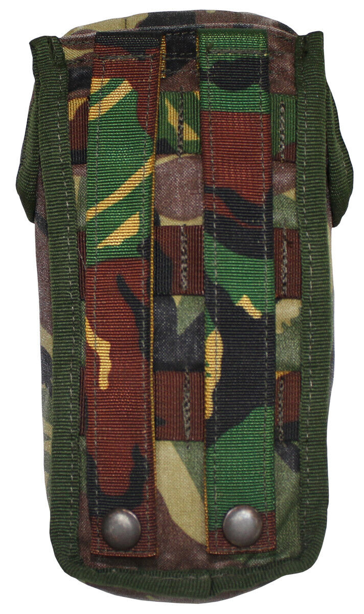 Original Dutch Army Military NL Utility Pouch Molle Small Camo Used