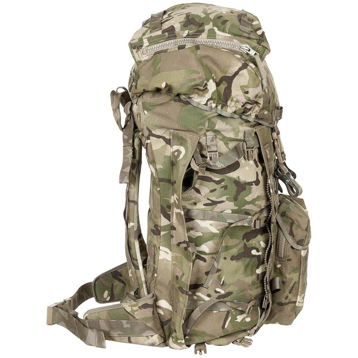 British Army INF Long Backpack MTP Camo IRR Military Surplus Used 30L