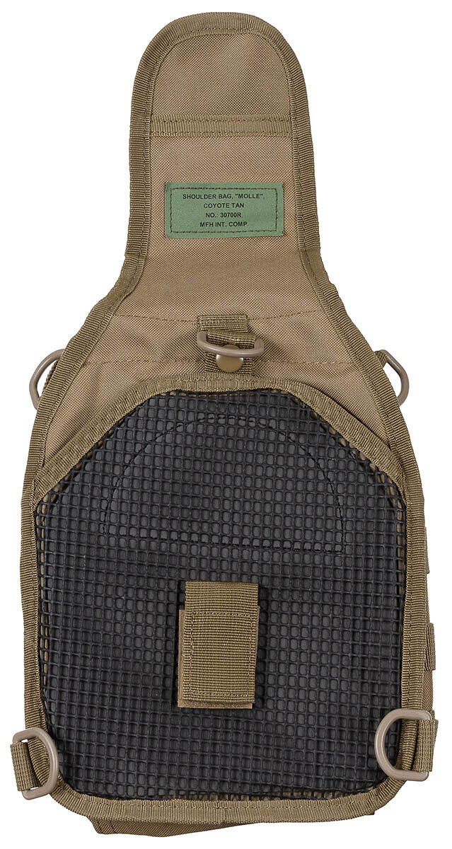 Shoulder Bag Military Army Combat Style Deluxe Adjustable MOLLE Coyote Tan