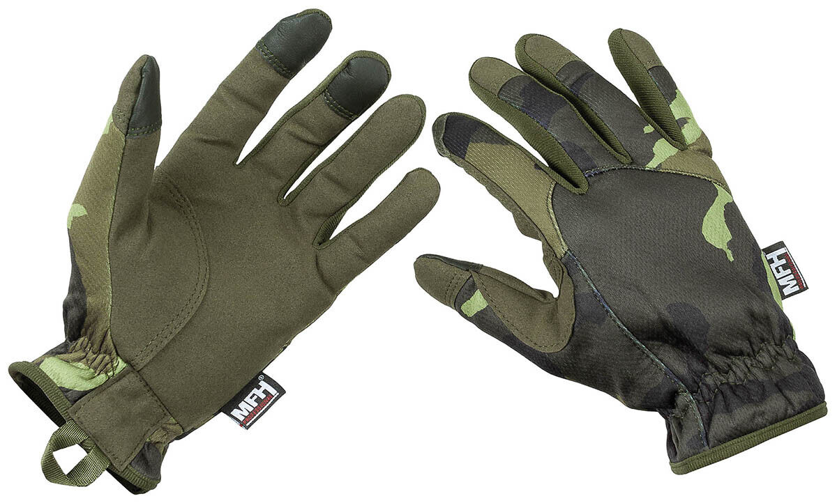 Gloves Tactical Breathable Army Military Lightweight M 95 CZ camo