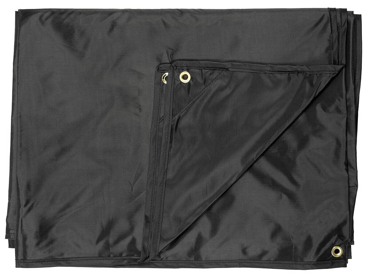 Tarpaulin Waterproof Military Army Outdoor Cover Black ca. 300x300cm