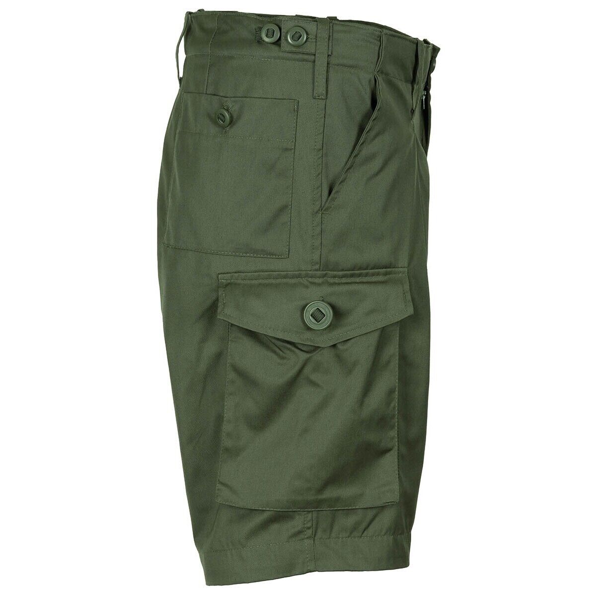 British Army Military Bermudas Shorts Combat OD Green Leg Pockets