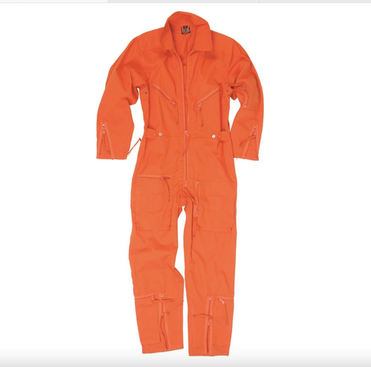 German Army BW Bundeswehr Flight Mechanic Military Tanker Coverall Orange