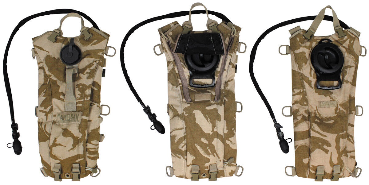 GB Original Military Army Hydration System CAMELBAK DPM Desert New