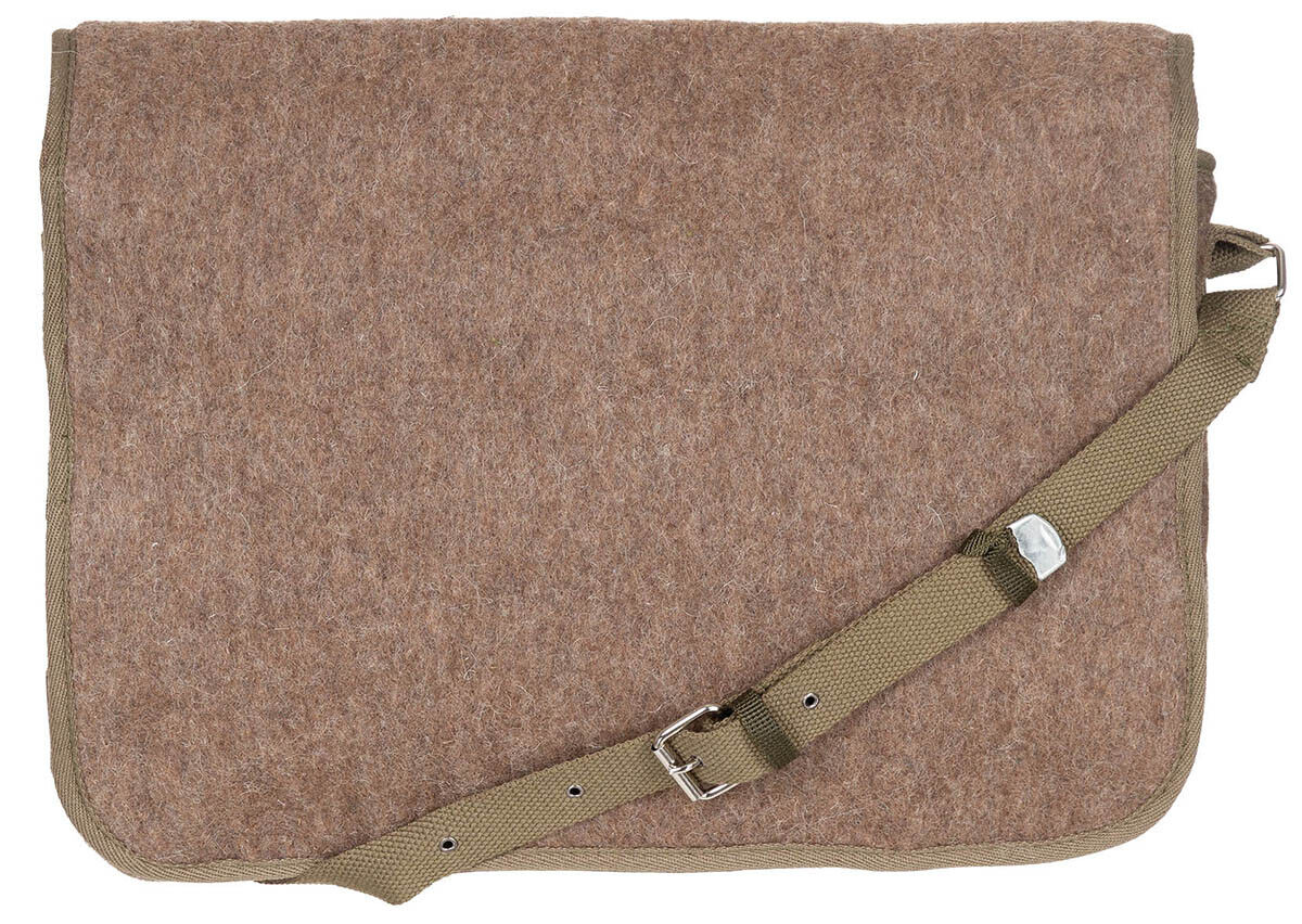 Vintage-Look Swiss Army Blanket Bag | High-Quality Adjustable Shoulder Strap