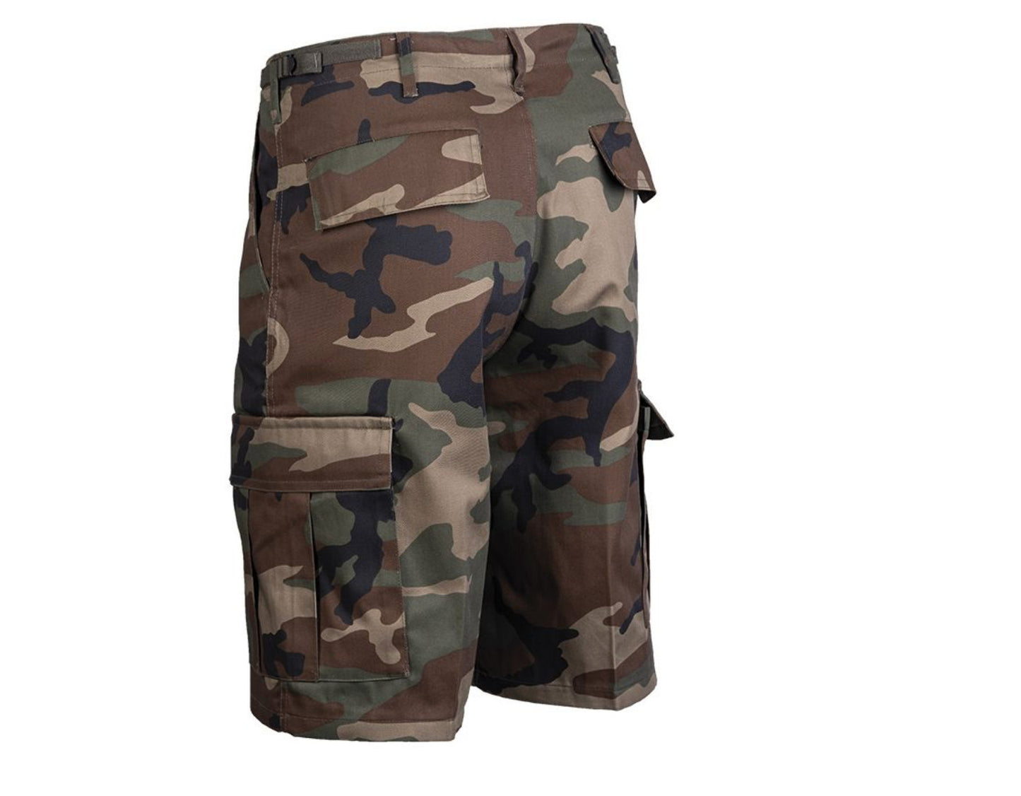 MIL-TEC US BDU Shorts Bermuda Army Patrol Outdoor Hunting Fishing Dark Camo