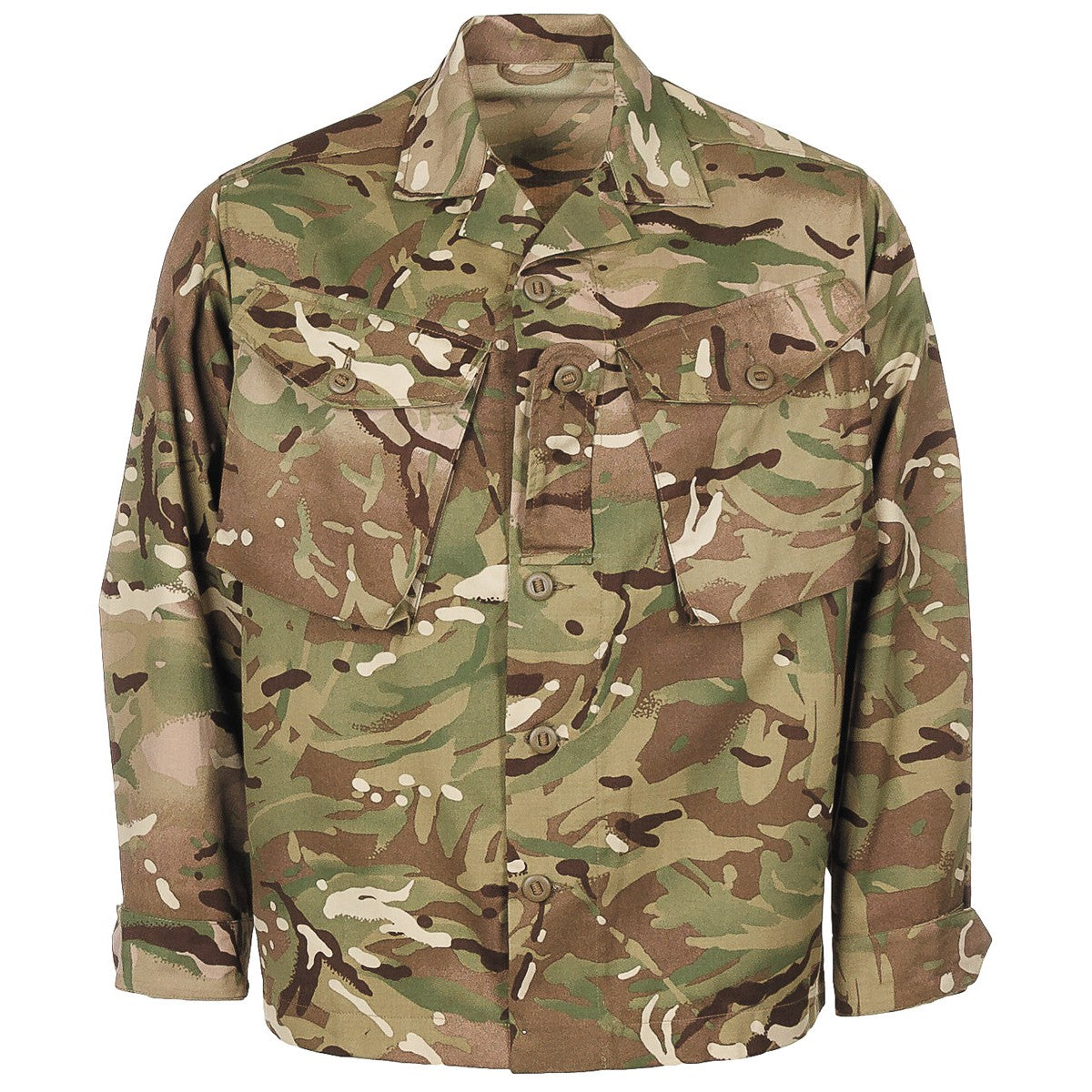 British Army Barrack Field Shirt MTP Camo Military Surplus Tactical Gear