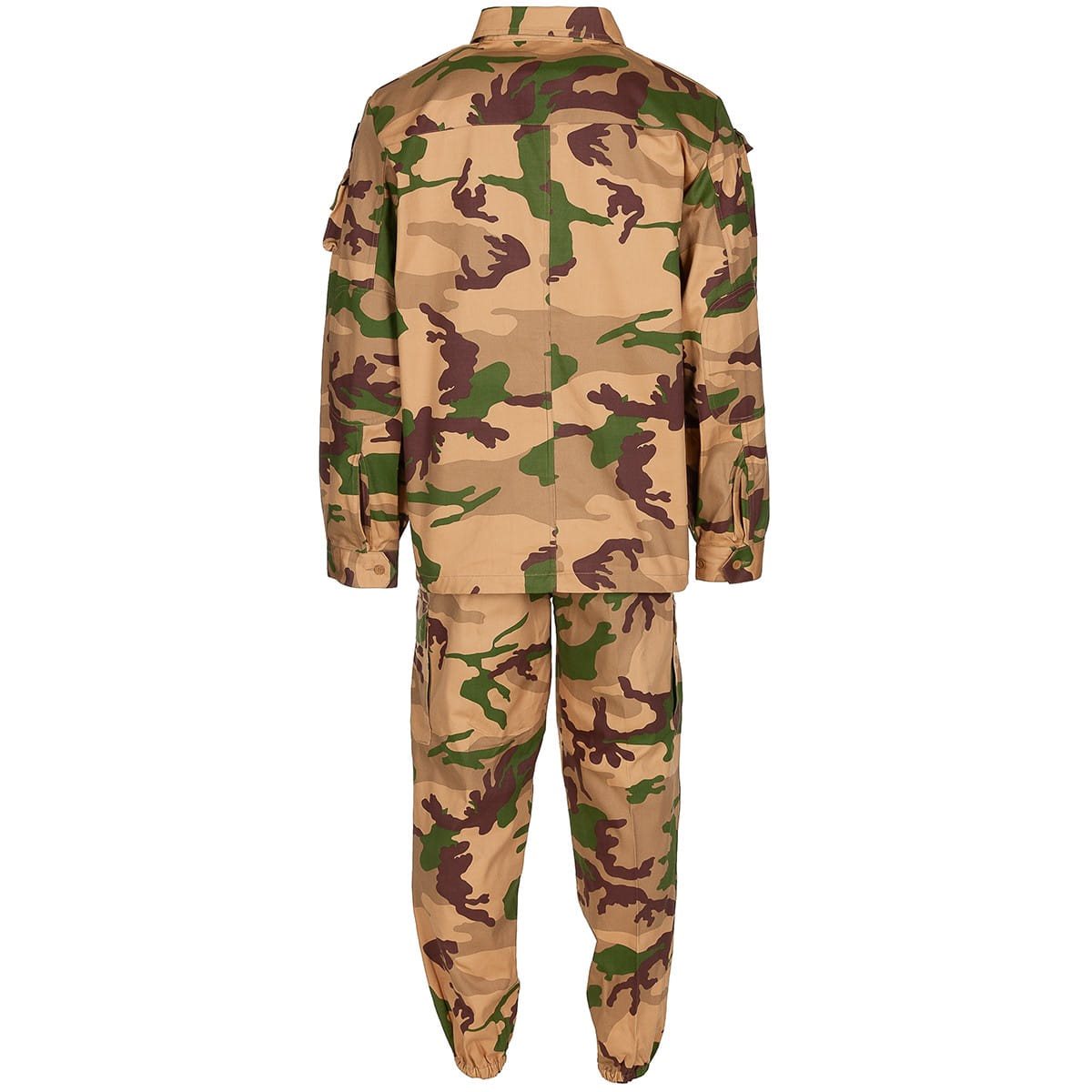 Original Italian Army Military Field Suit Desert Camo Jacket And Pants New