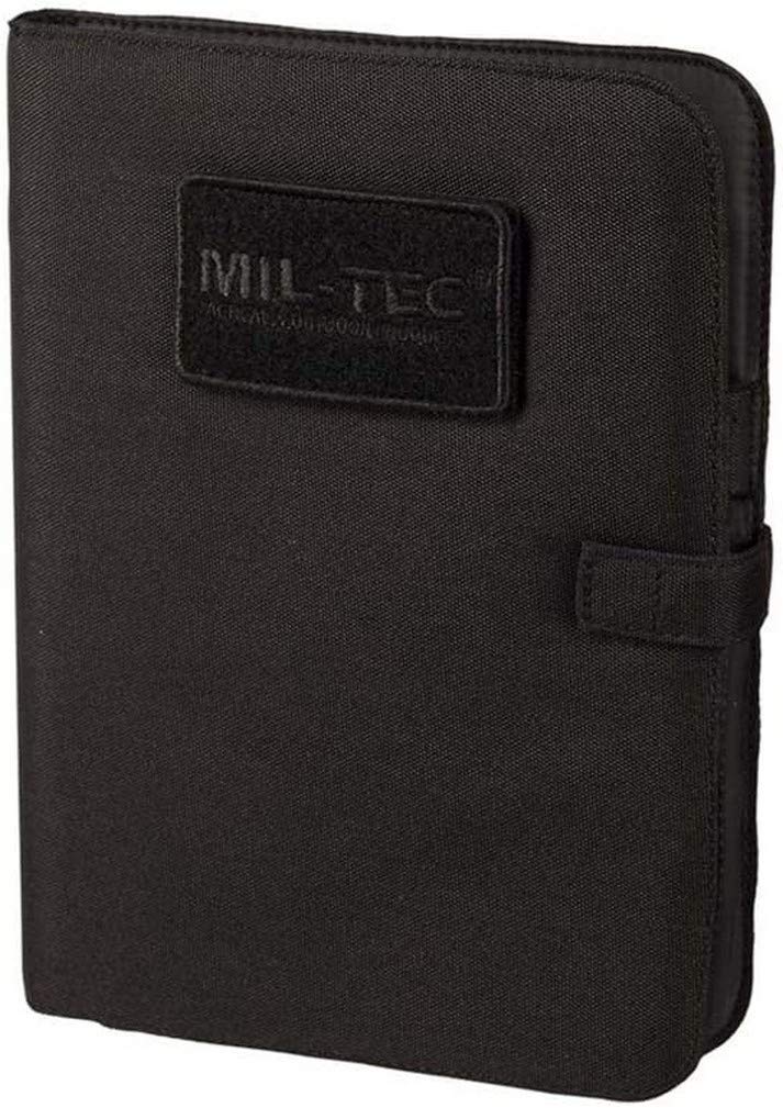 Mil-Tec Tactical Notebook Black – Medium Waterproof Military Notepad