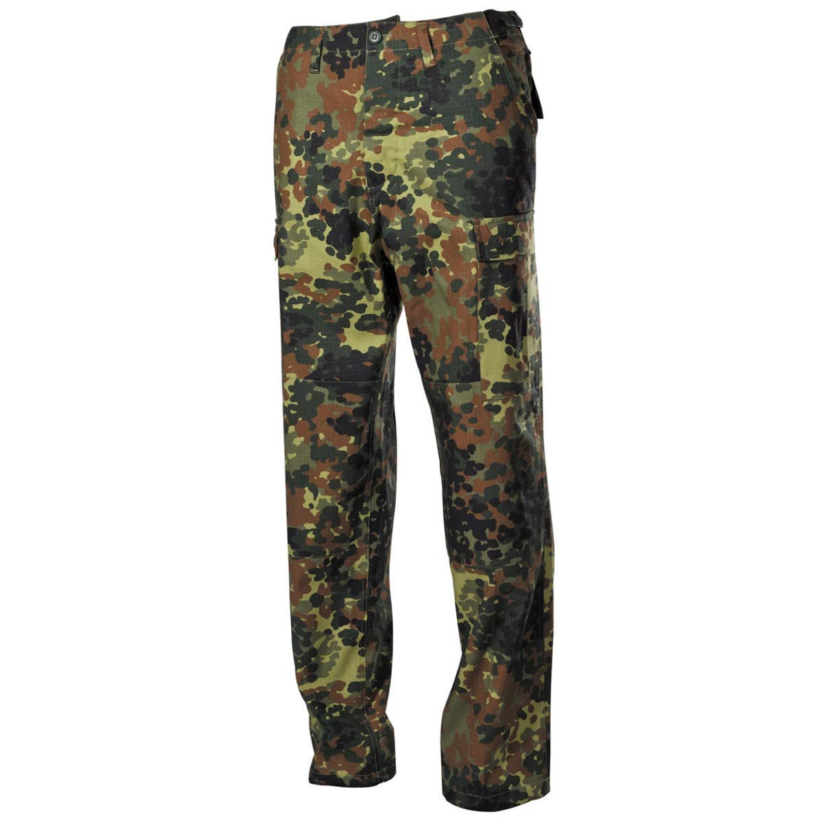 US BDU Combat Trousers – Flecktarn Ripstop Tactical Pants L