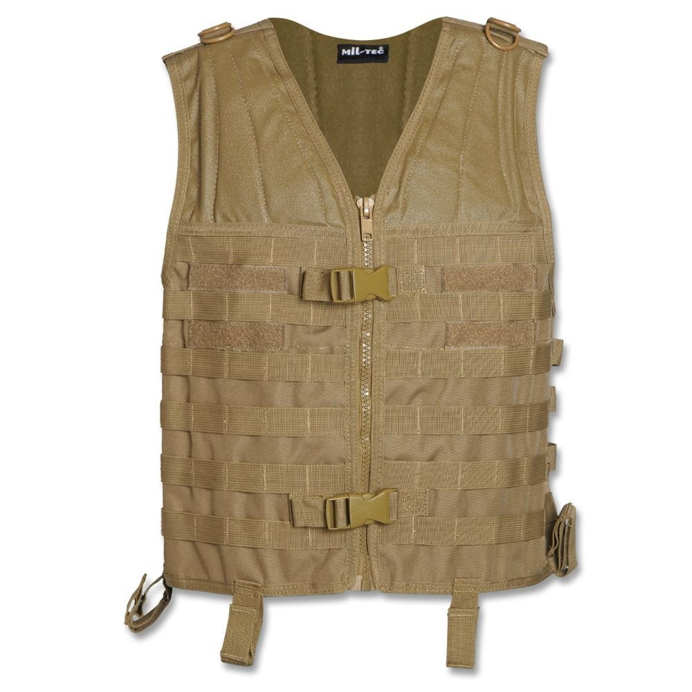 Mil-Tec MOLLE Carrier Vest Coyote