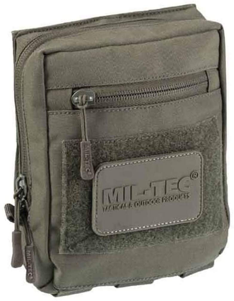 Mil-Tec Multi Purpose Pouch with Hook & Loop Backside Olive