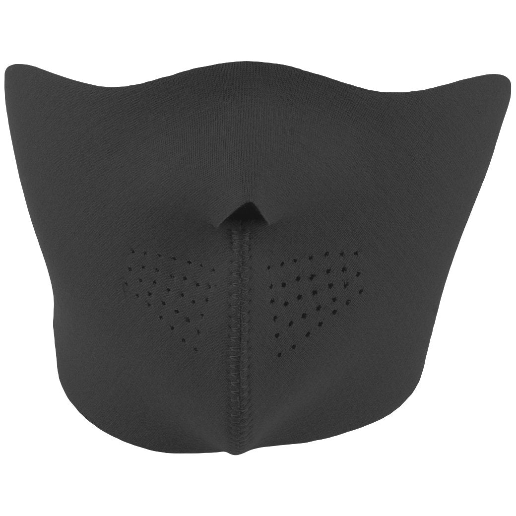 Military Combat Neoprene Half Face Mask Paintball Airsoft Black