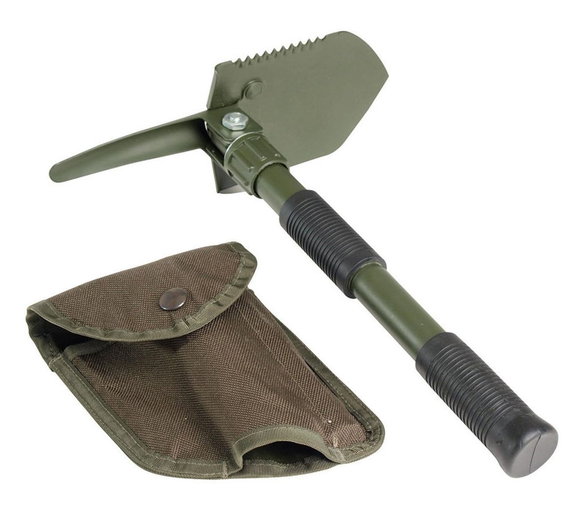 Mil-Tec Small Folding Shovel with Pouch Olive