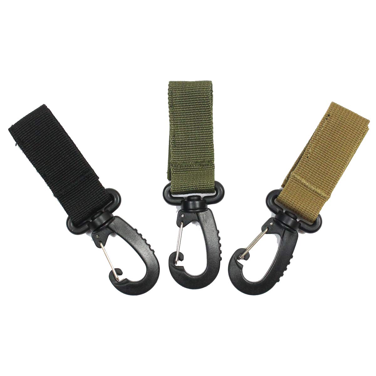 Mil-Tec Belt Keeper with Carabiner 70 Mm