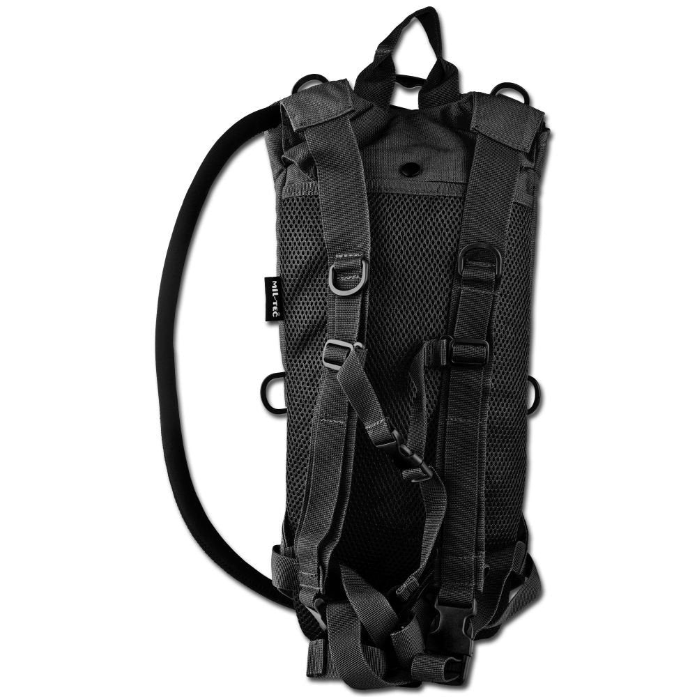 Military Hydration Pack Black – Tactical Outdoor Water Bladder Backpack