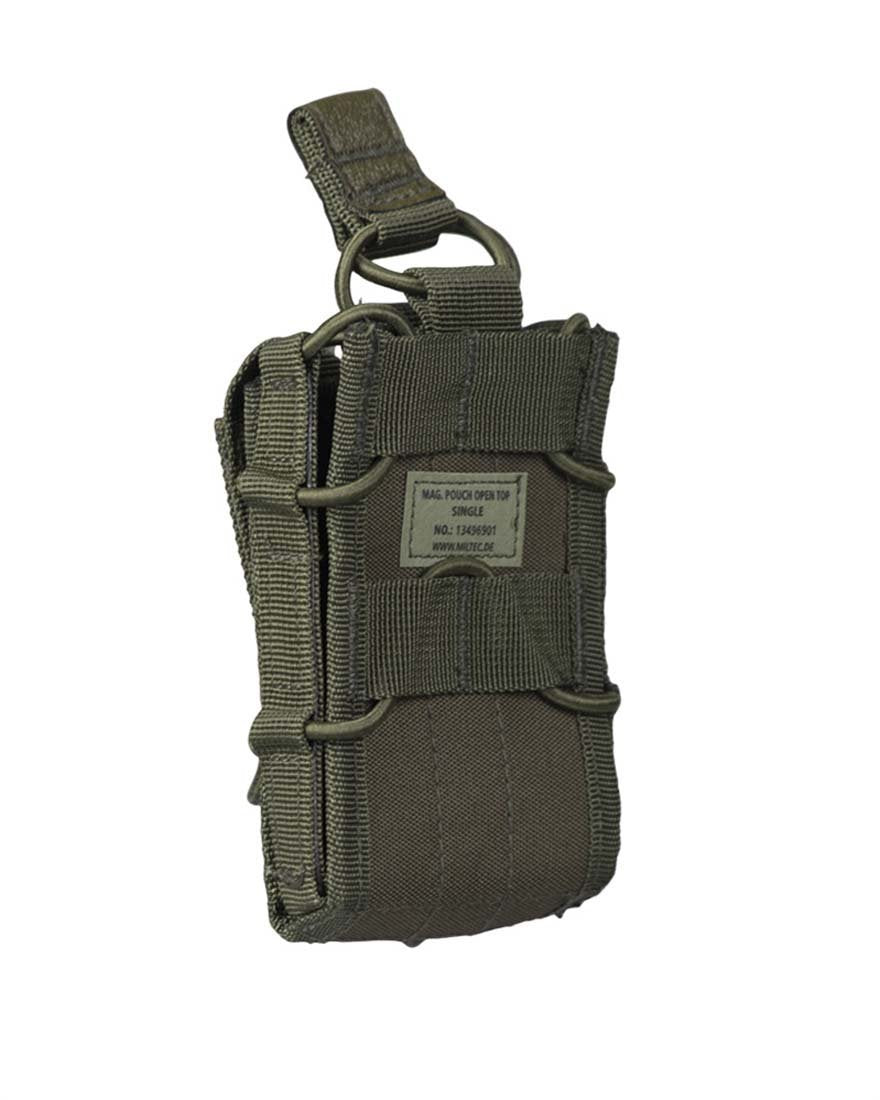Mil-Tec Open Top Magazine Pouch Single Olive