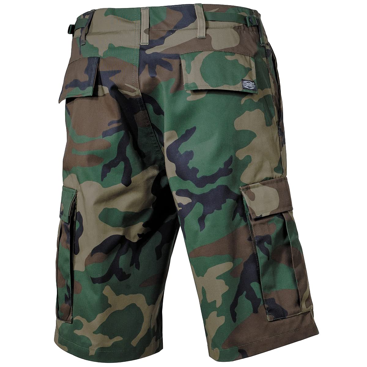 MFH Men's US BDU Bermuda Shorts Woodland Size M