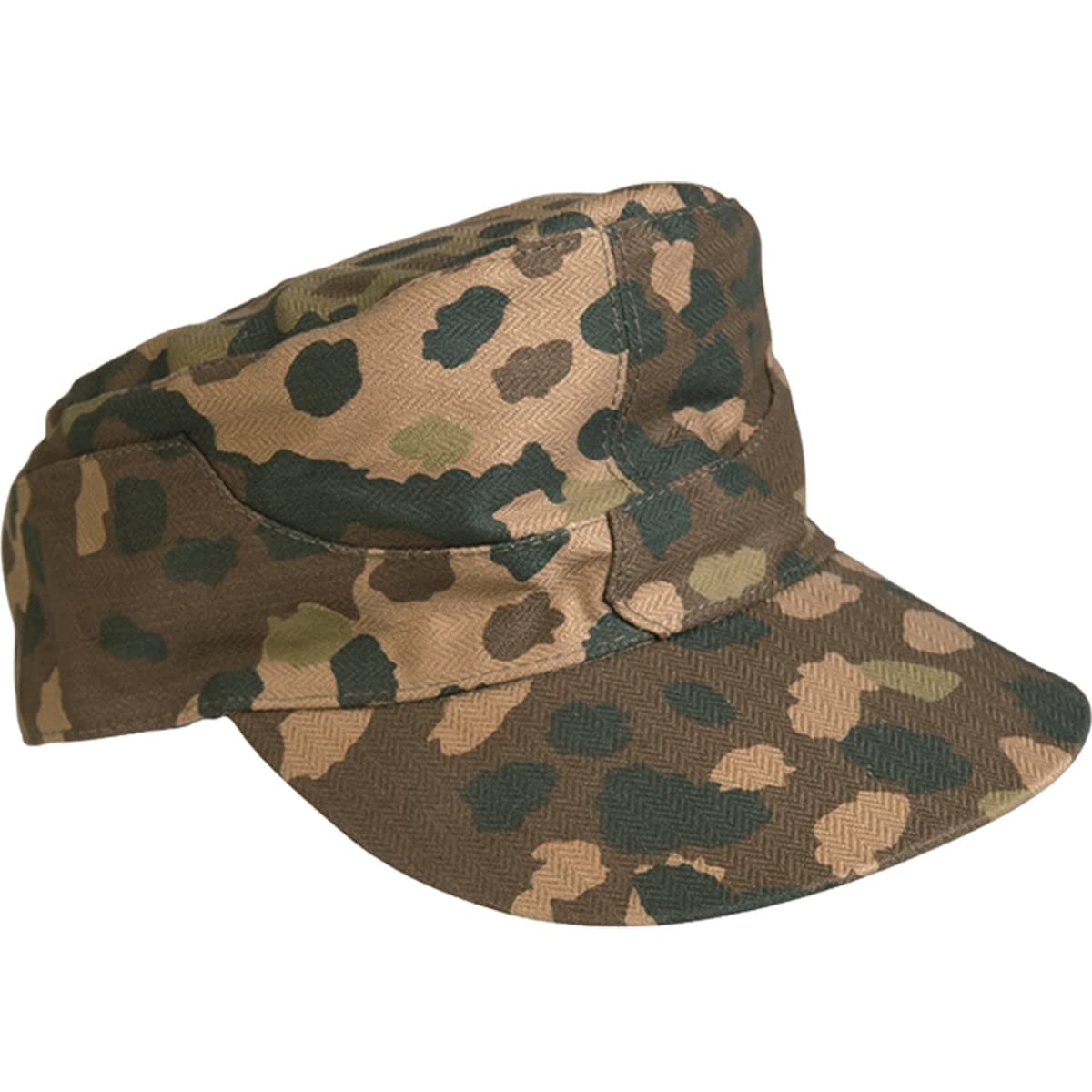 Mil-Tec German Wwii Pea Camo M44 Field Hat Repro