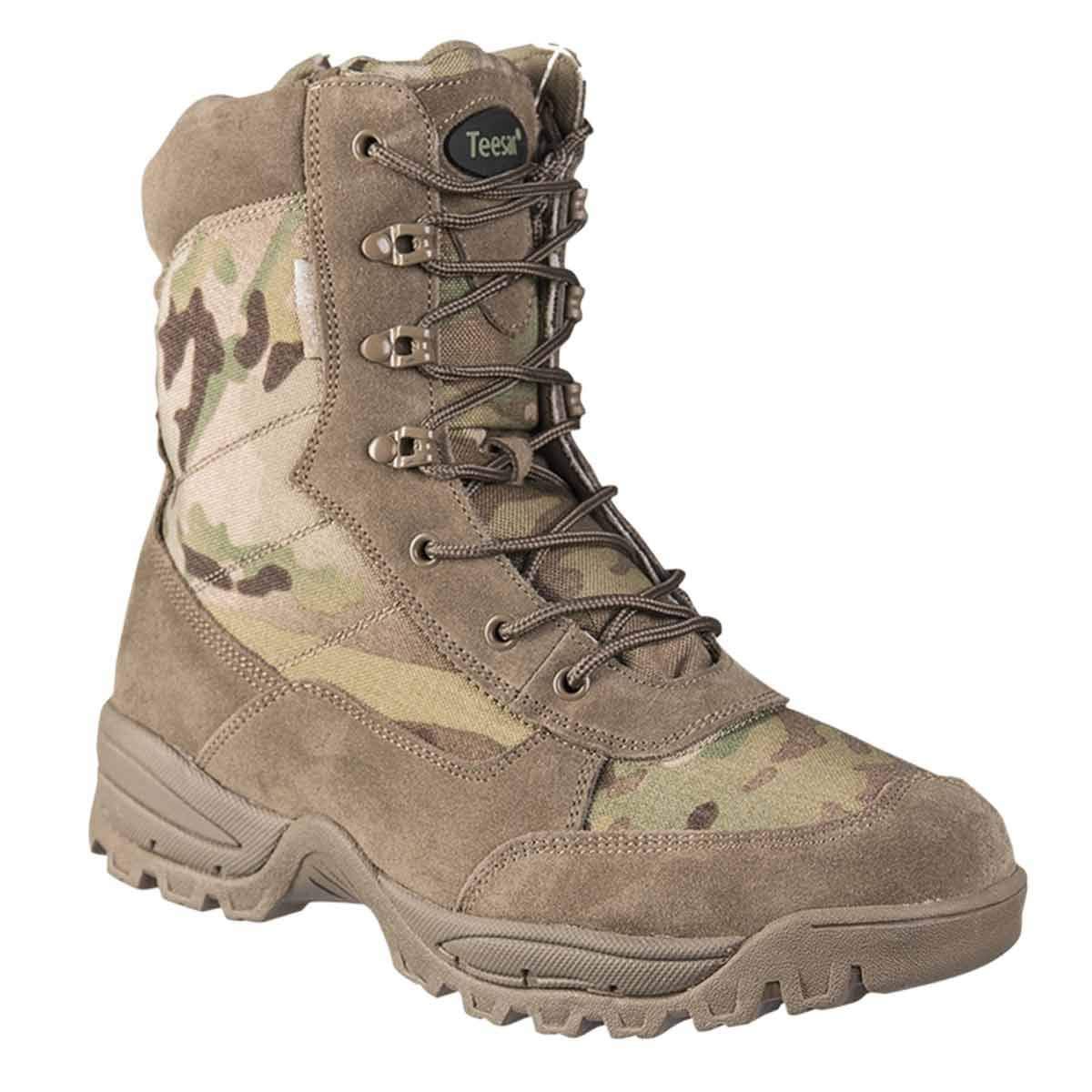 Mil-Tec Retro Hiking Boots Unisex Tactical Outdoor Trekking Footwear