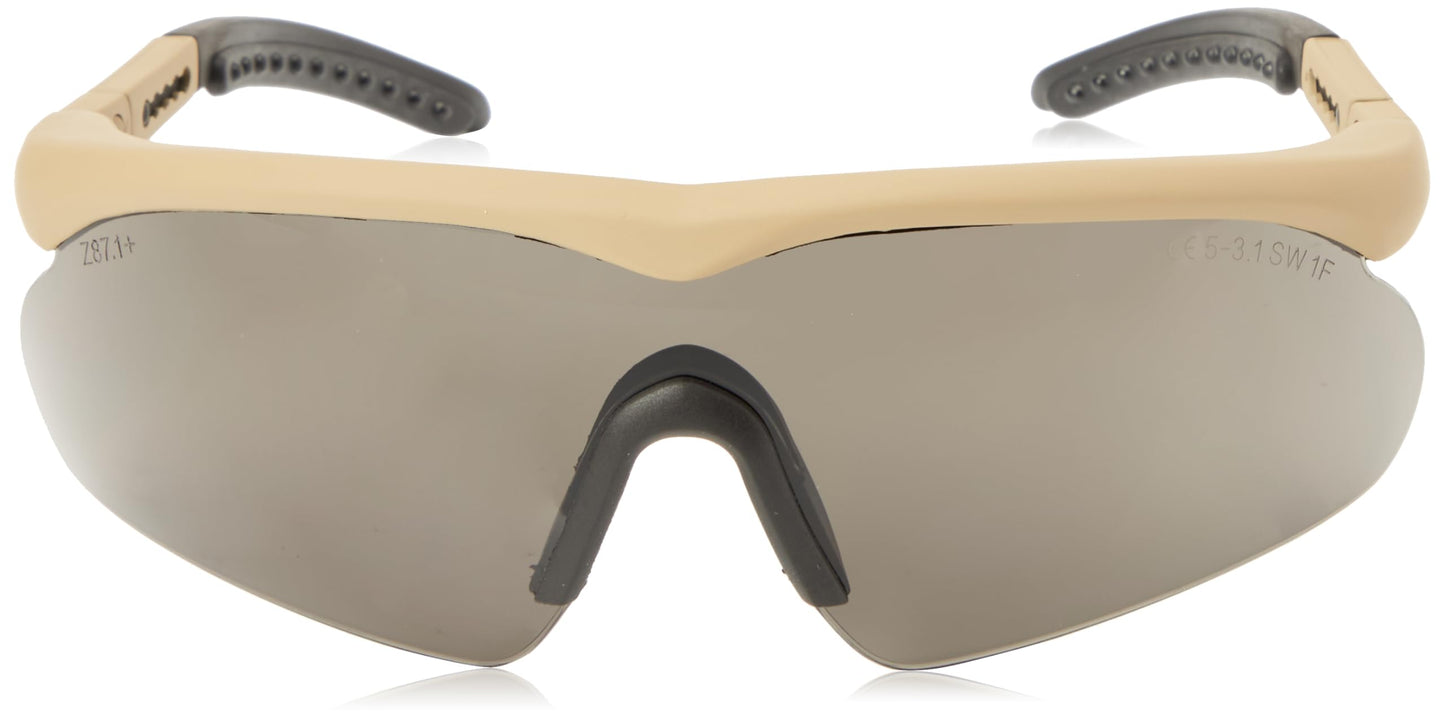 Swiss Eye Shooting Glasses Ballistic Sunglasses Raptor 3 Lenses Coyote