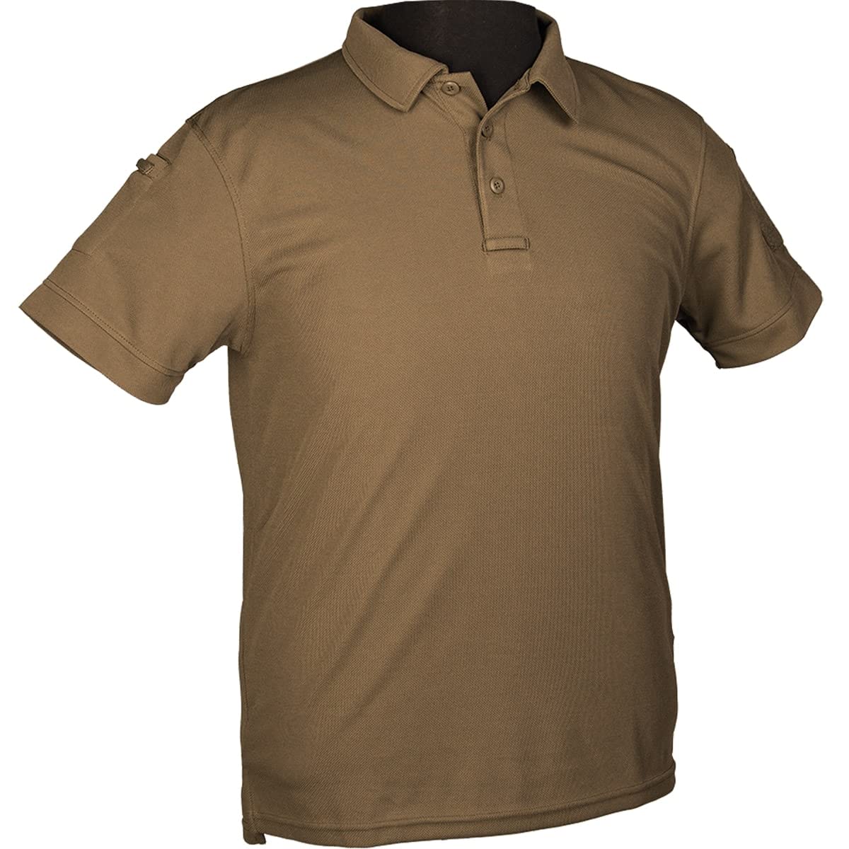 Mil-Tec Men’s Quickdry Polo Shirt Tactical Lightweight Military Style