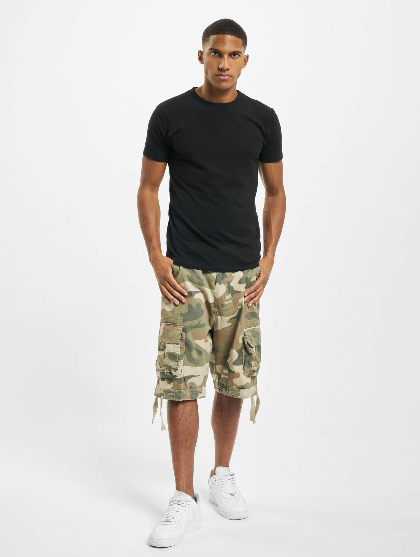 Brandit Men's Urban Legend Shorts Light Woodland Size M