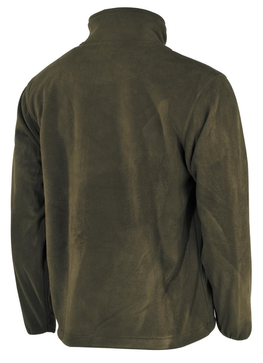 Fox Outdoor Men’s Fleece Jacket – Olive Green Warm Outdoor Zip