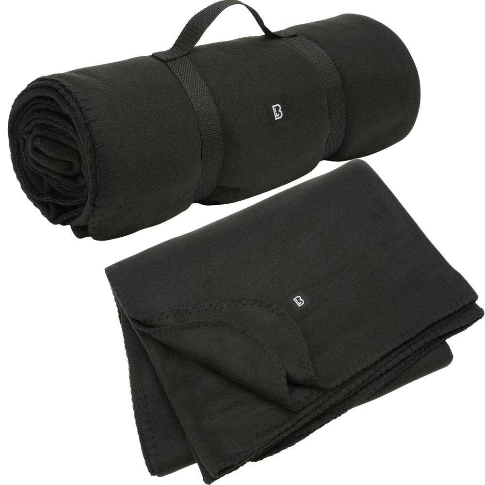 Brandit Fleece Blanket Black