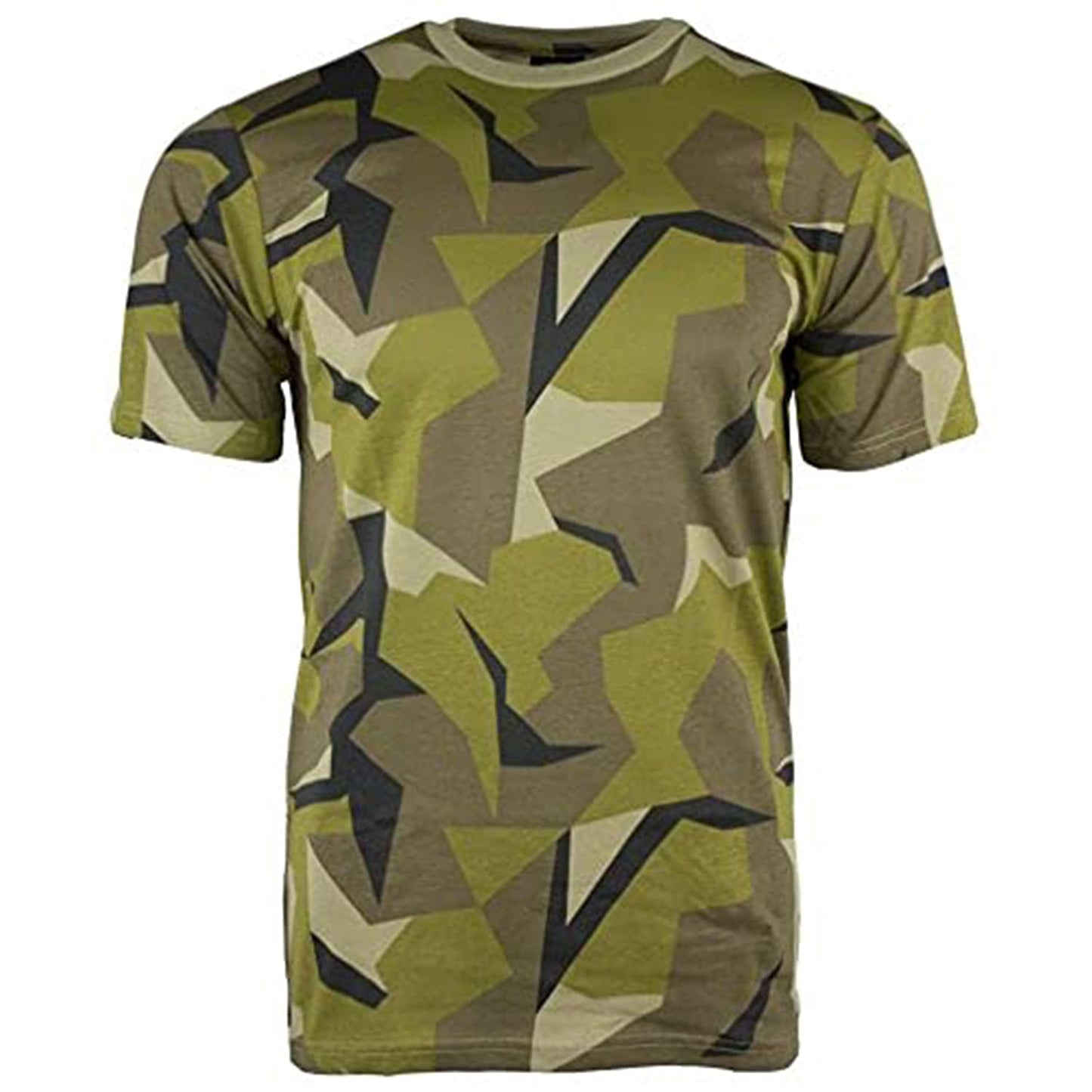 Mil-Tec Men’s Retro Cotton Military Style Sky Blue, Tarn Swedish Casual Shirt