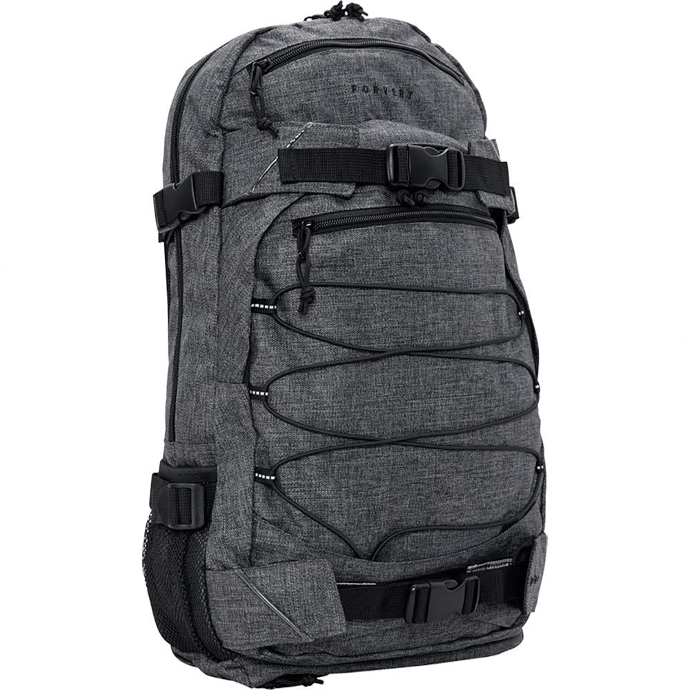 Forvert Melange Backpack 48.5 cm Laptop compartment, black melange, One Size