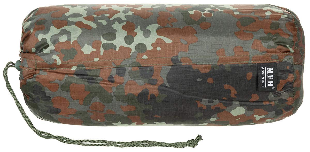MFH Poncho Liner – Flecktarn Camo Military Blanket Quilt