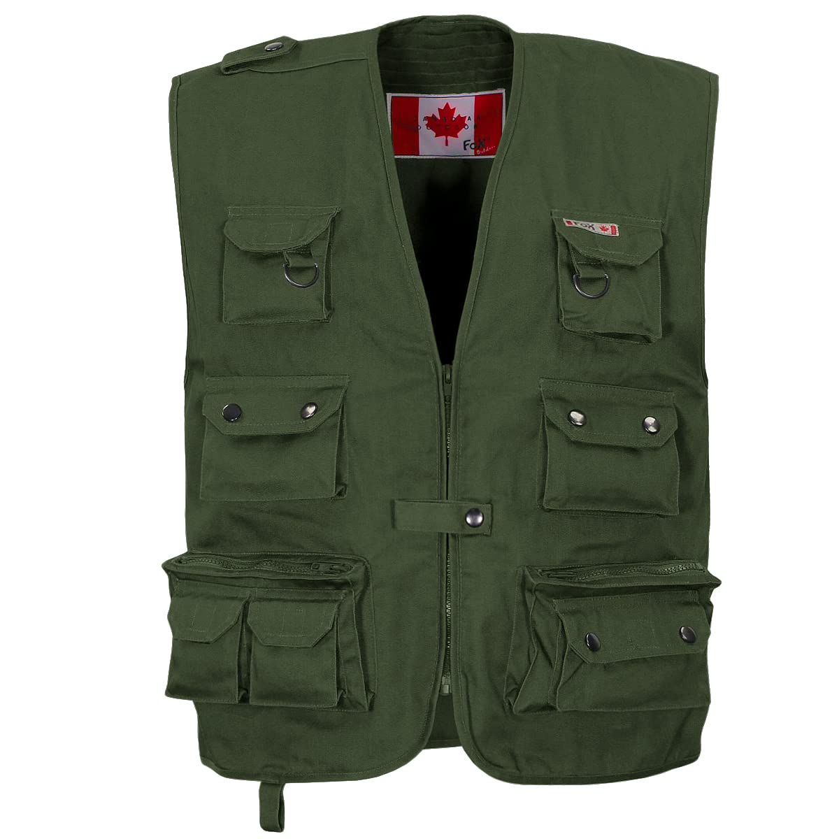 MFH Fox Outdoor Heavy Vest Black