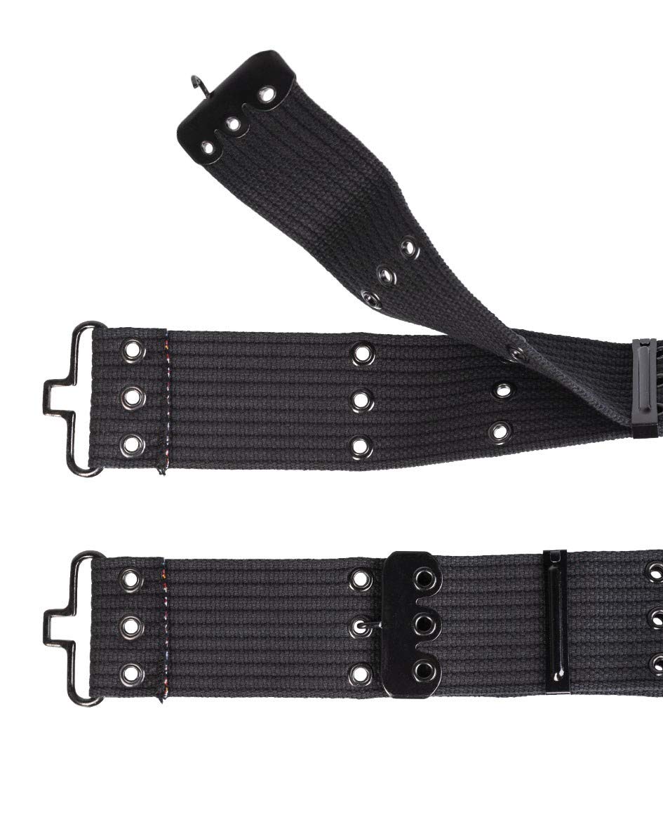 LC-1 Tactical Pistol Belt Alice System Airsoft Webbing Shooting Black