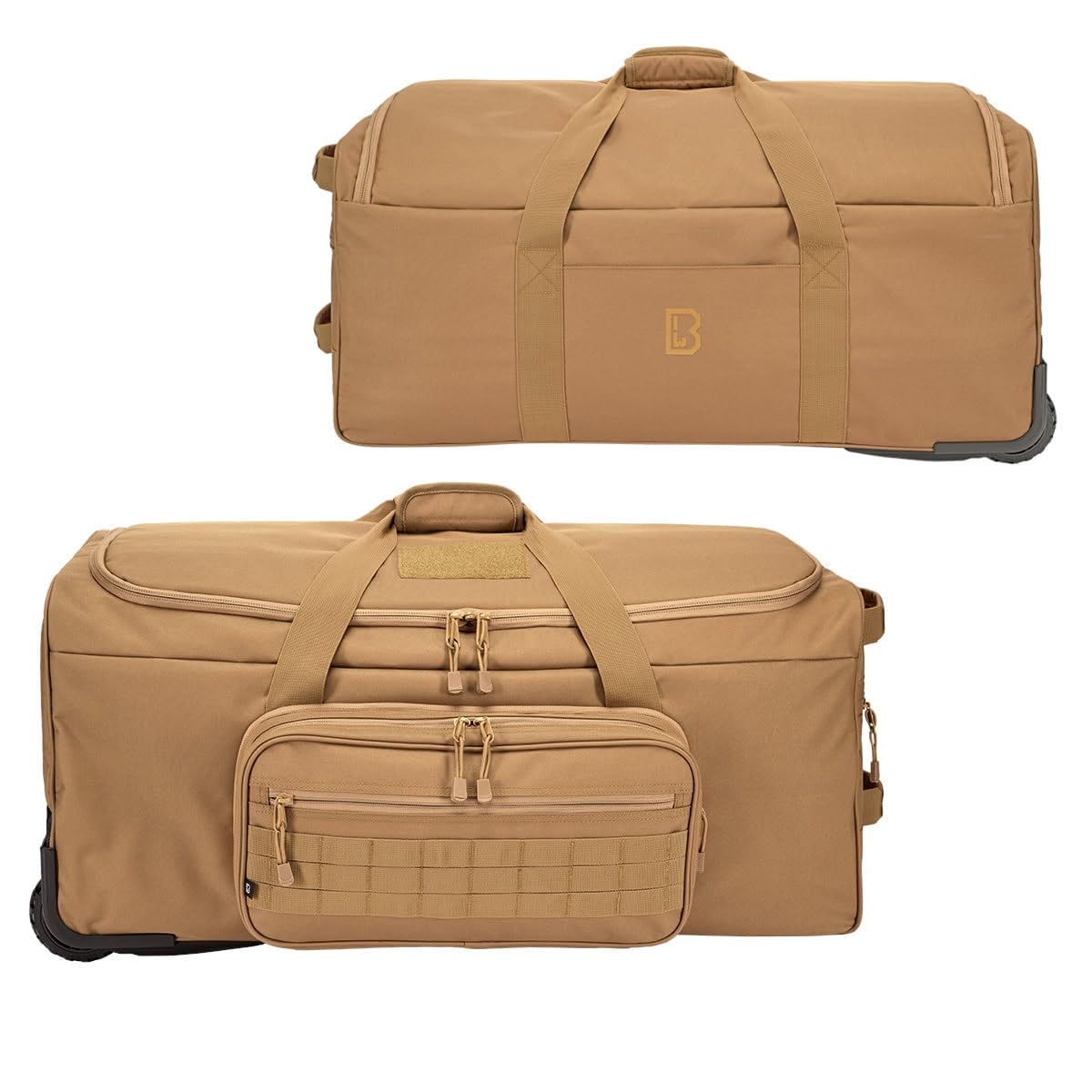 Brandit US Cooper Trolley – Large, Durable Travel Backpack with Wheels