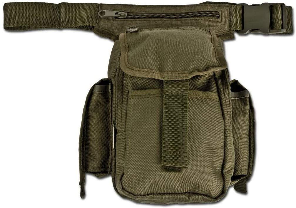 Shoulder Hip Bag Waist Multi Pack Belt Pouch Hiking Camping Travel Olive Green