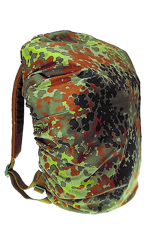 Mil-Tec Flecktarn Rucksack Waterproof Camouflage Cover for Hunting Fishing Backpack size up to 130 Liters