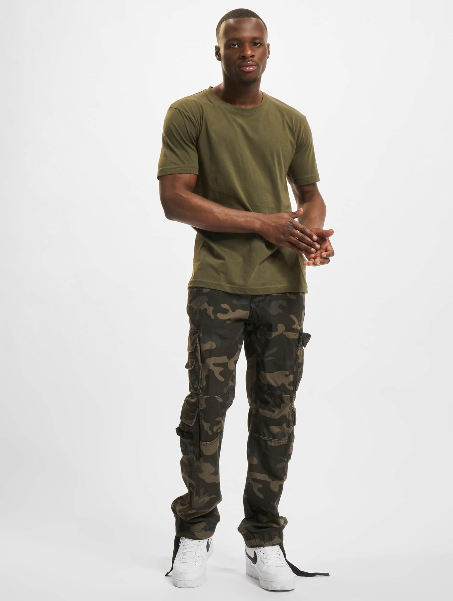Brandit Outdoor Army Cargo Pure Slim-Fit Pants Dark camo - 3XL