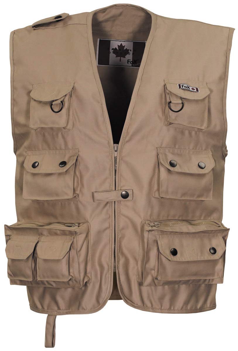 MFH Fox Outdoor Heavy Vest Black